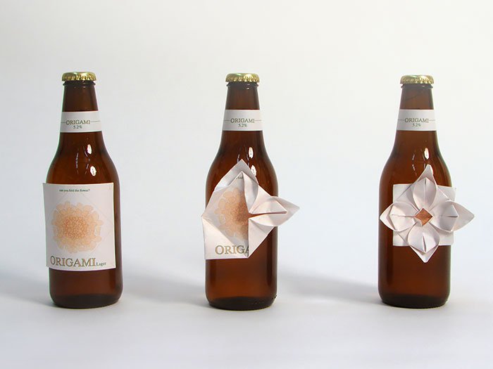 beer label - Egne Origami Origami Origami Origa Origami