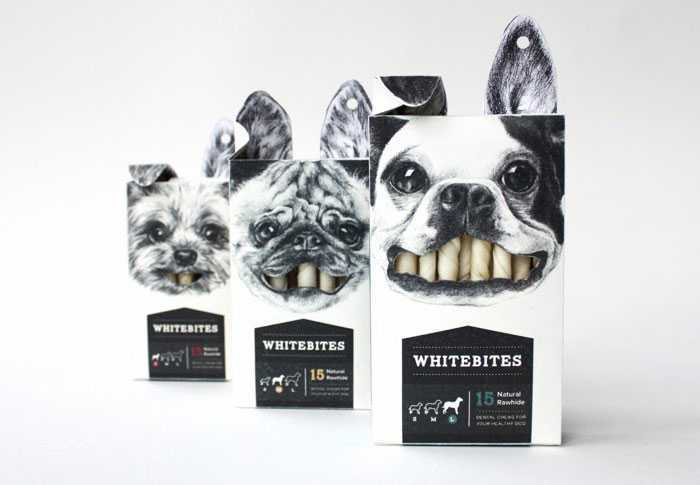 clever package design - Whitebites Whitebites Whitebites Kino 15 Natura Rawhide