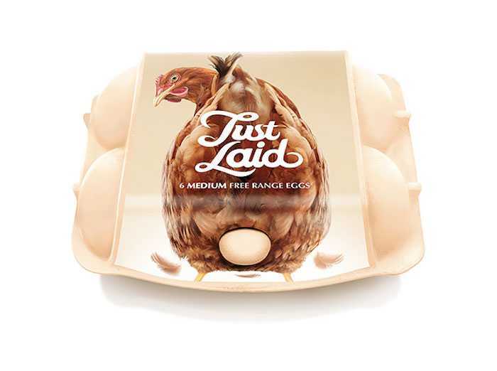 best packaging - Just Laid 6 Medium Free Range Eggs