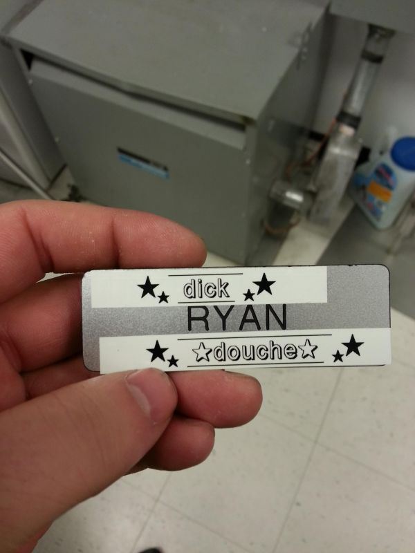 35 hilarious name tags