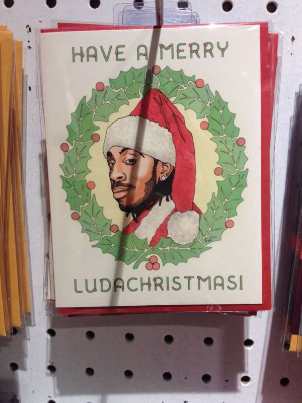 Christmas card - Have A Merry Ludachristmas!