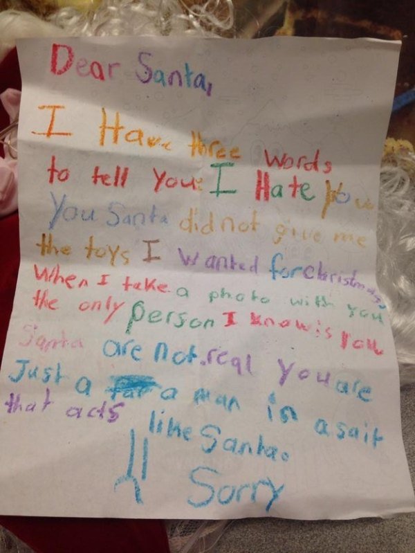 20 funny letters to santa
