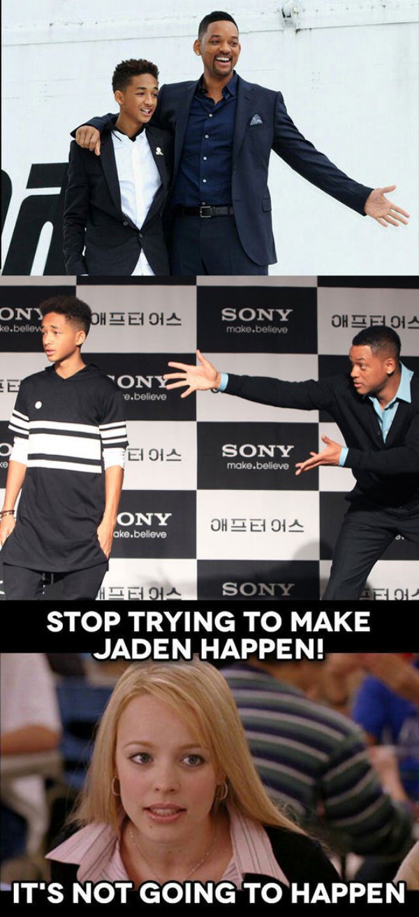 will smith family funny - On Sony | make.believe ke.bellen "Ony e.believe One Sony make.belleve Ony ake.bellove A Sony Stop Trying To Make Jaden Happen! It'S Not Going To Happen