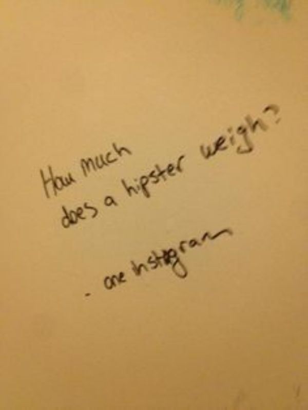 31 Perfect Bits of Bathroom Graffiti