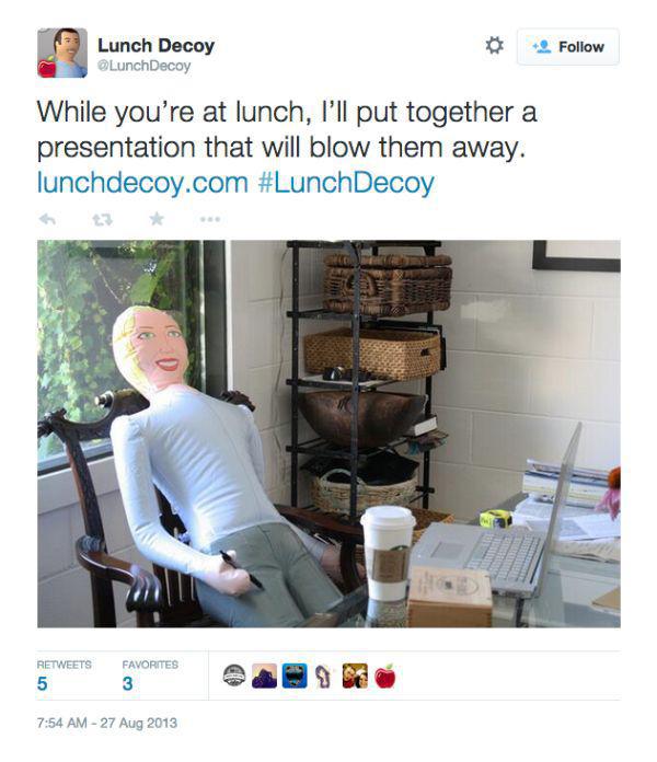 25 tweets from company twitter accounts