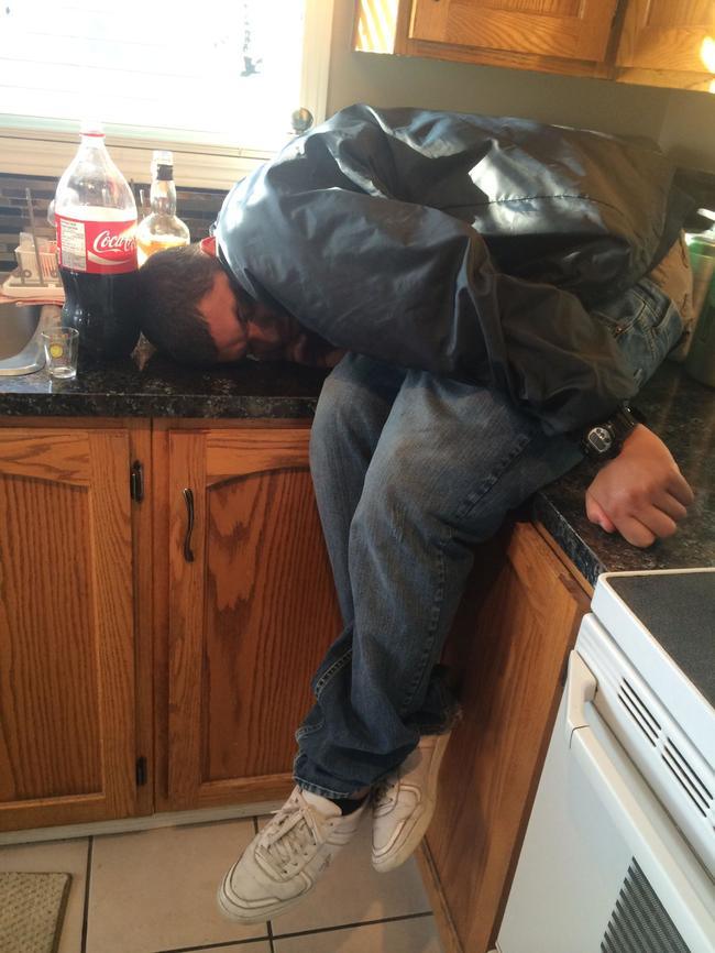 24 people that overdid it on new years eve