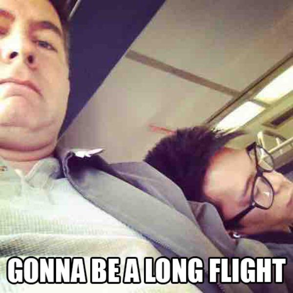 selfie - Gonna Bealong Flight