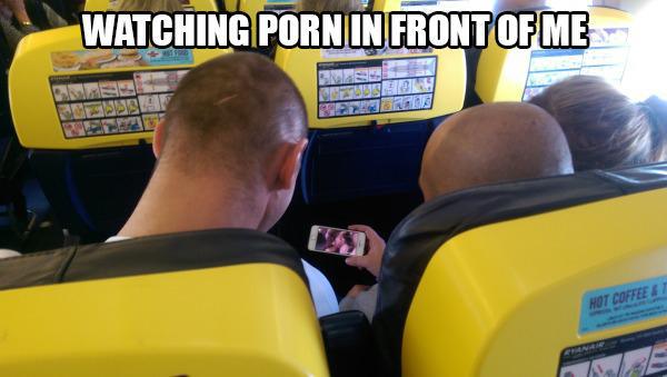 airplane funny moments - Watching Porn In Front Of Me Hot Coffee