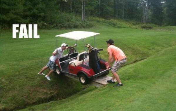 36 golf fails