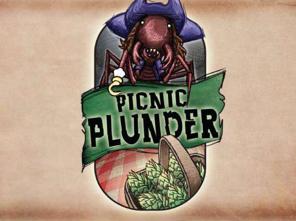 cartoon - Picnic Plunder