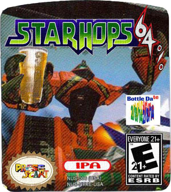 nintendo 64 game star fox - Star Hops Bottle Date Everyone 21 Ipa 21 Nusados Lis Nus ExeUsa Content Rated By Esrb