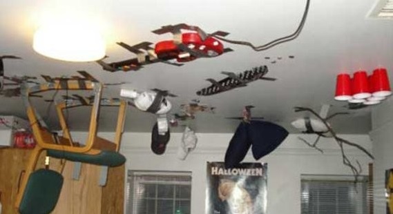 bedroom prank - Halloween