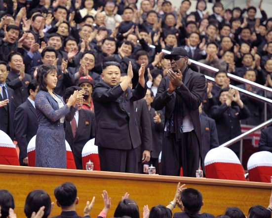 Kim Jong-un is an ardent basketball fan and used to play the game at school. he was a great fan of Michael Jordan and Kobe Bryant.