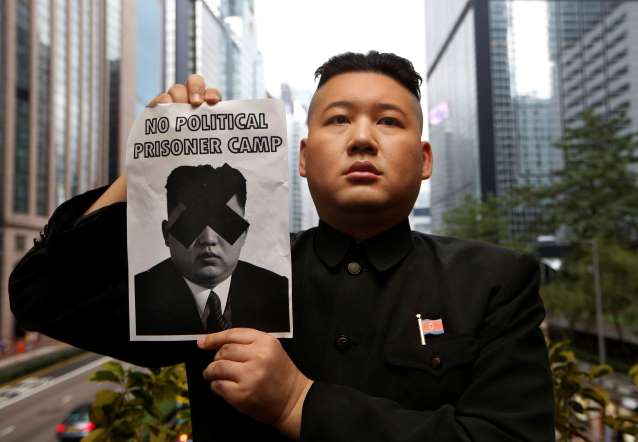 Kim Jong-un even has an impersonator. A musician named Howard impersonated the North Korean leader on the streets of Hong Kong.