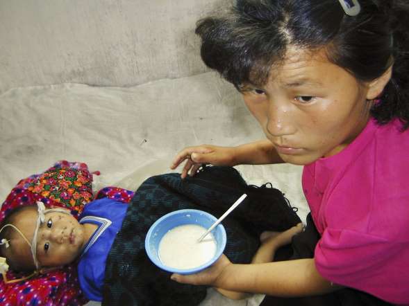 In 1990s, a famine in North Korea killed almost 2 million people.