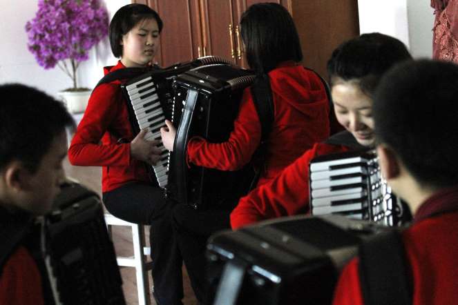 In 1990s, teachers in the country were given their teaching certificate only after they pass accordion test.