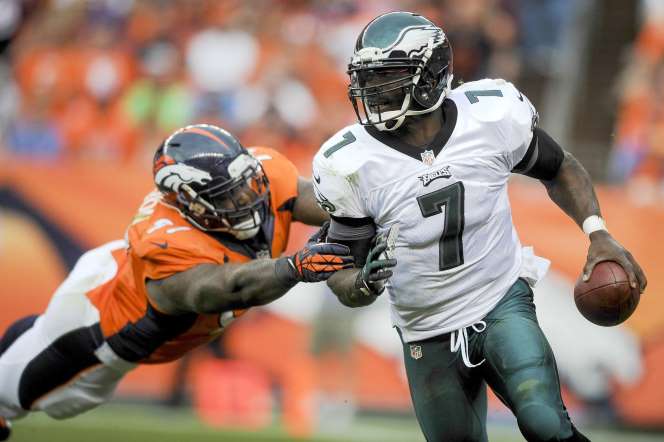 MICHAEL VICK-The New York Jets quarterback was found guilty of a conspiracy related to dog fighting in 2007. Then playing for the Atlanta Falcons, he was handed a 23 month jail sentence and an indefinite ban from the NFL.