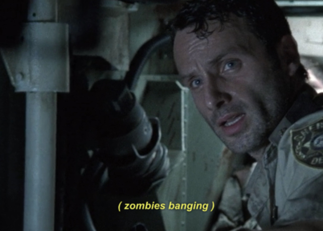 movie subtitles - zombies banging