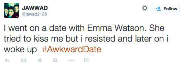 23 Awkward First Date Tweets