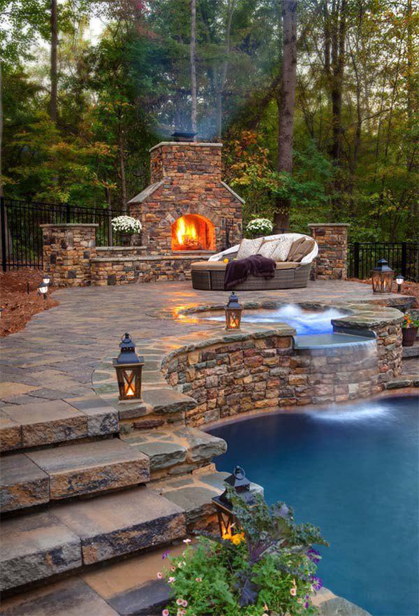 beautiful backyard pools