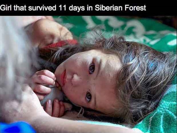 sad 8 year olds girls - Girl that survived 11 days in Siberian Forest