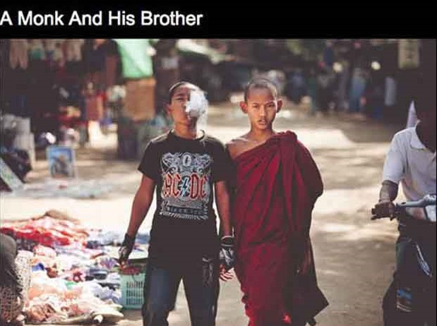 monk and his brother - A Monk And His Brother