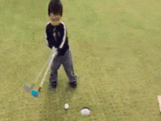 The joys of miniature golf