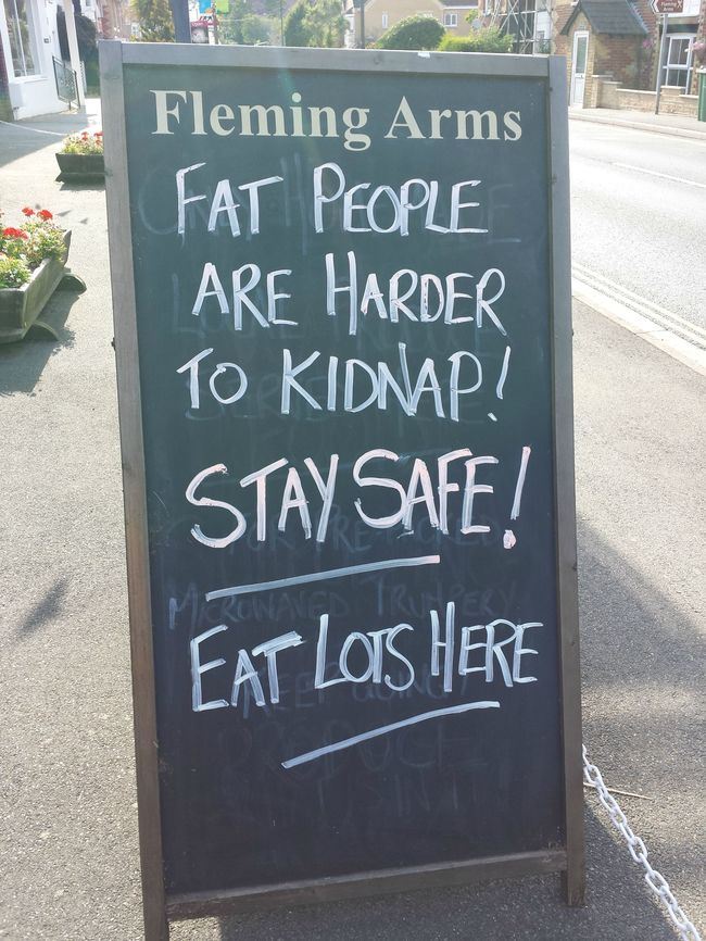 cuyahoga community college - Fleming Arms Fat People Are Harder To Kidnap! Stay Safe! Eat Lots Here