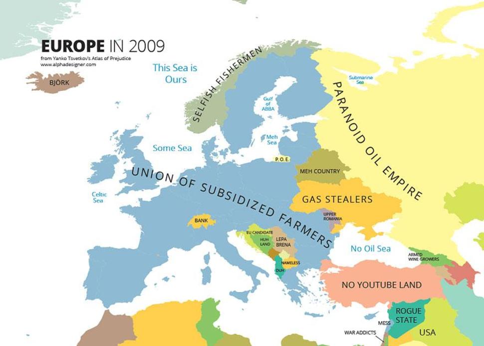 29 maps that show how countries feel about each other