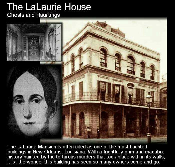 lalaurie mansion new orleans - The LaLaurie House Ghosts and Hauntings The LaLaurie Mansion is often cited as one of the most haunted buildings in New Orleans, Louisiana. With a frightfully grim and macabre history painted by the torturous murders that to