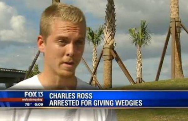 funny reasons to get arrested - Fox 13 Charles Ross 78 Arrested For Giving Wedgies