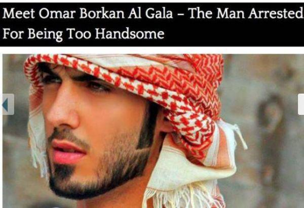Meet Omar Borkan Al Gala The Man Arrested For Being Too Handsome