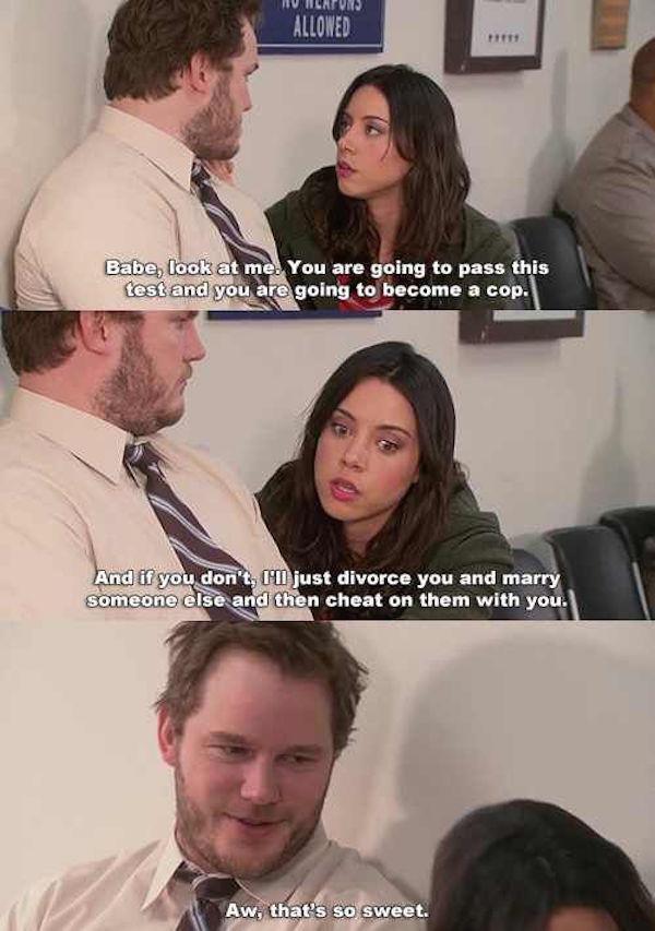 I failed to divorce. Just Divorced. Parks and Recreation April. Parks and Recreation memes. I looked at it Forever Parks and Rec meme.