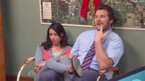 April and Andy will help you not hate Valentine's day so much