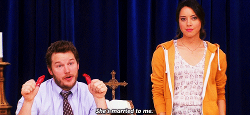 April and Andy will help you not hate Valentine's day so much