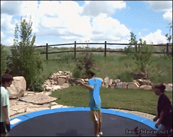 14 things that will happen to you on a trampoline - Gallery | eBaum's World