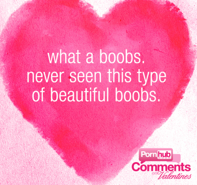 pornhub valentine cards - what a boobs never seen this type of beautiful boobs. Pornhub Valentines