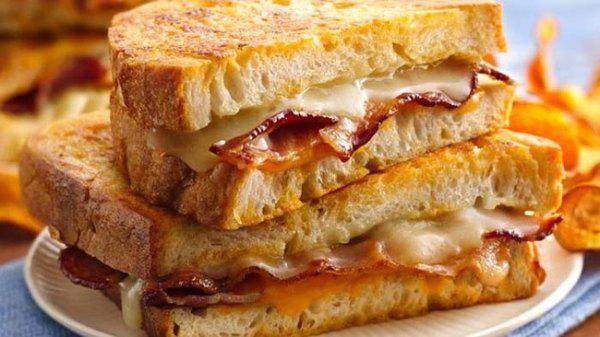 Beer Battered Grilled Cheese