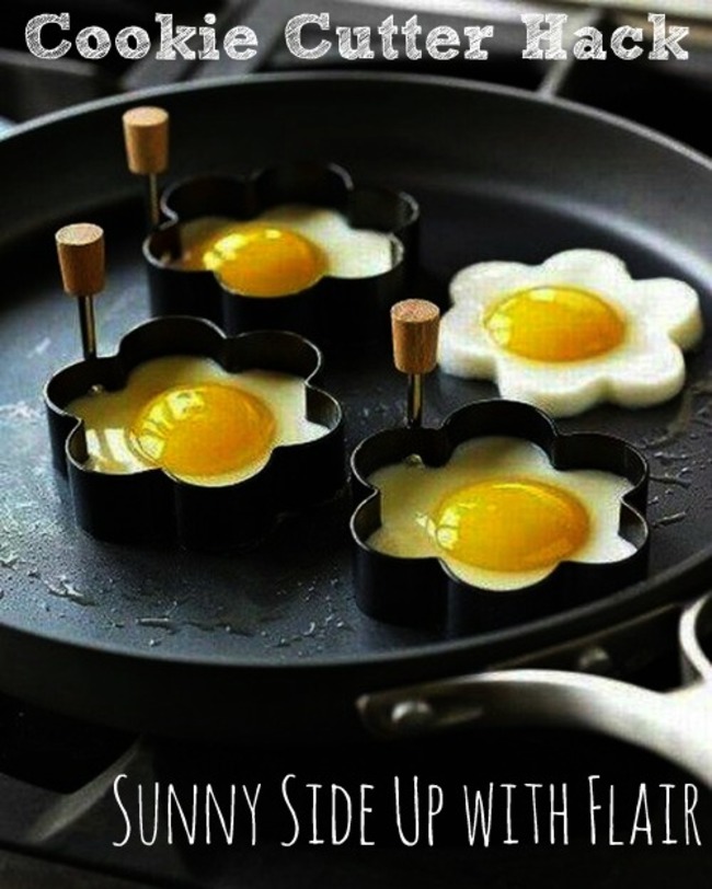 Cookie Cutter Hack Sunny Side Up With Flair