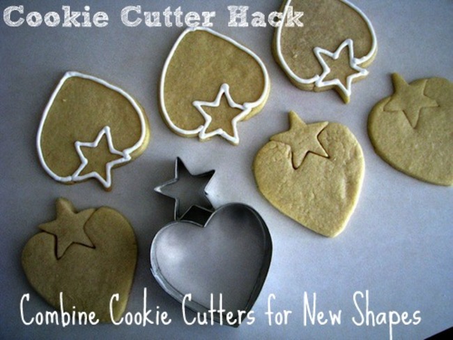 Cookie Cutter Hack ombine Cookie Cutters for New Shapes