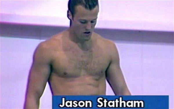 Jason Statham didn’t play a traditional sport, but he did compete for England’s national diving team.