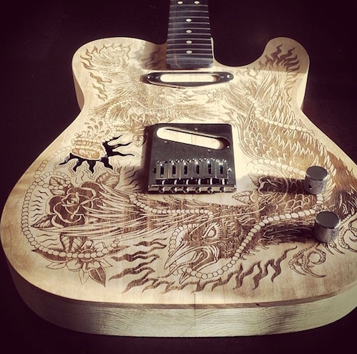 custom guitar Od