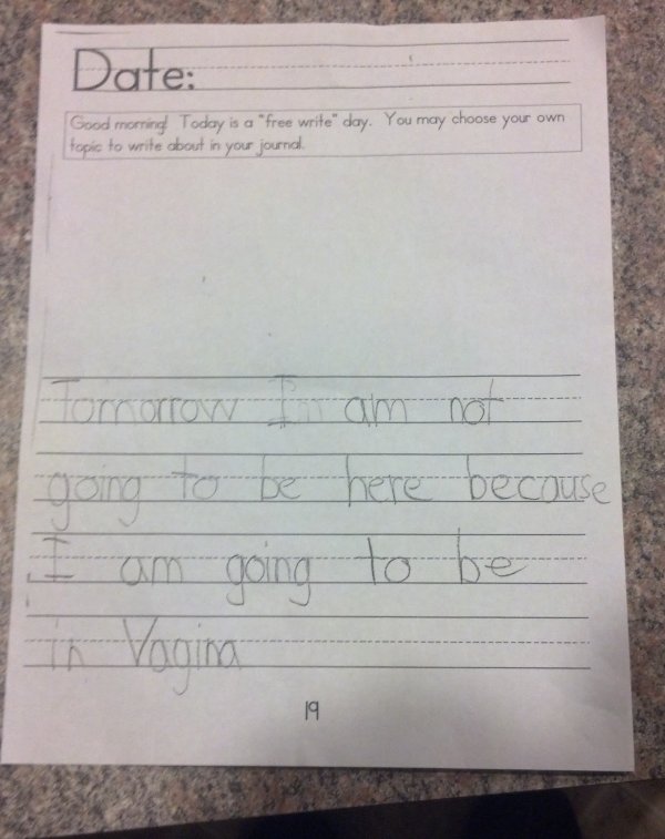 20 Weirdest Classroom Notes Teachers Ever Got Their Hands On