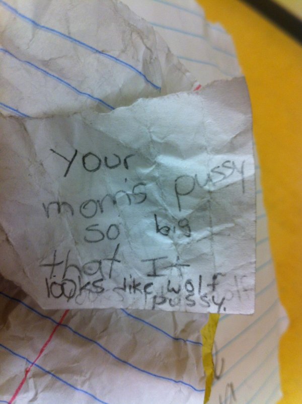 20 Weirdest Classroom Notes Teachers Ever Got Their Hands On