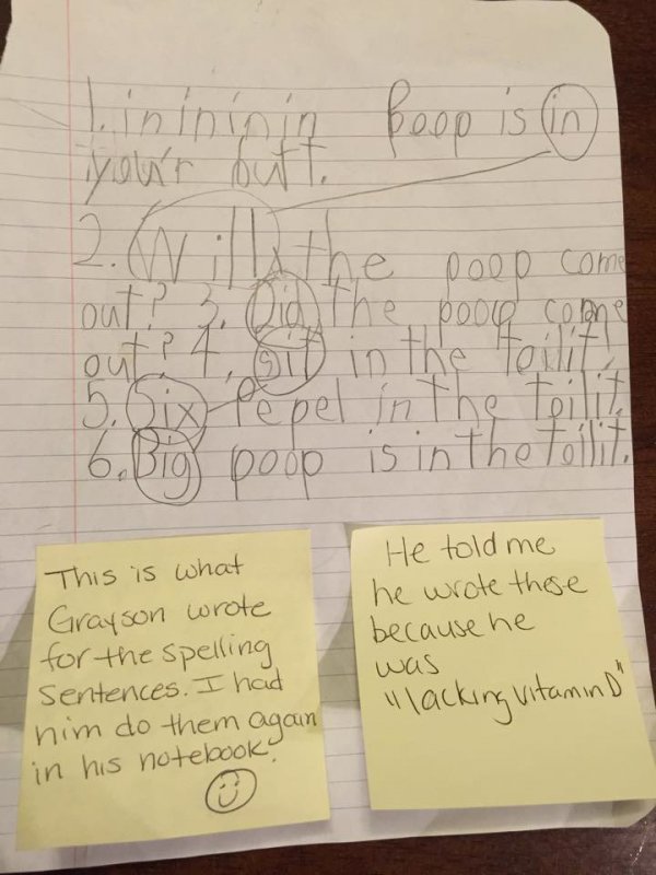 20 Weirdest Classroom Notes Teachers Ever Got Their Hands On