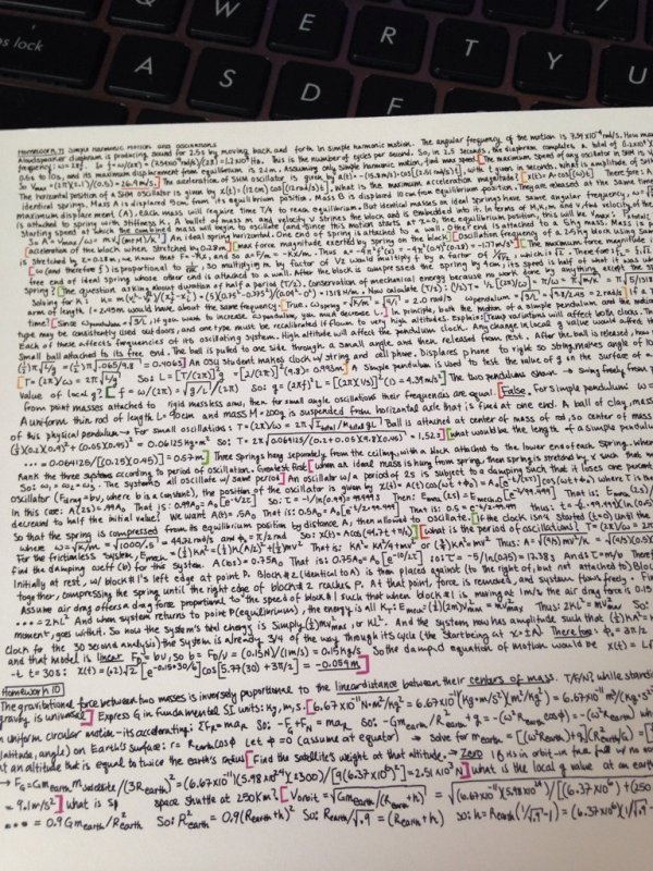20 Students Who Hacked The One Notecard Rule