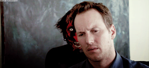 insidious red face