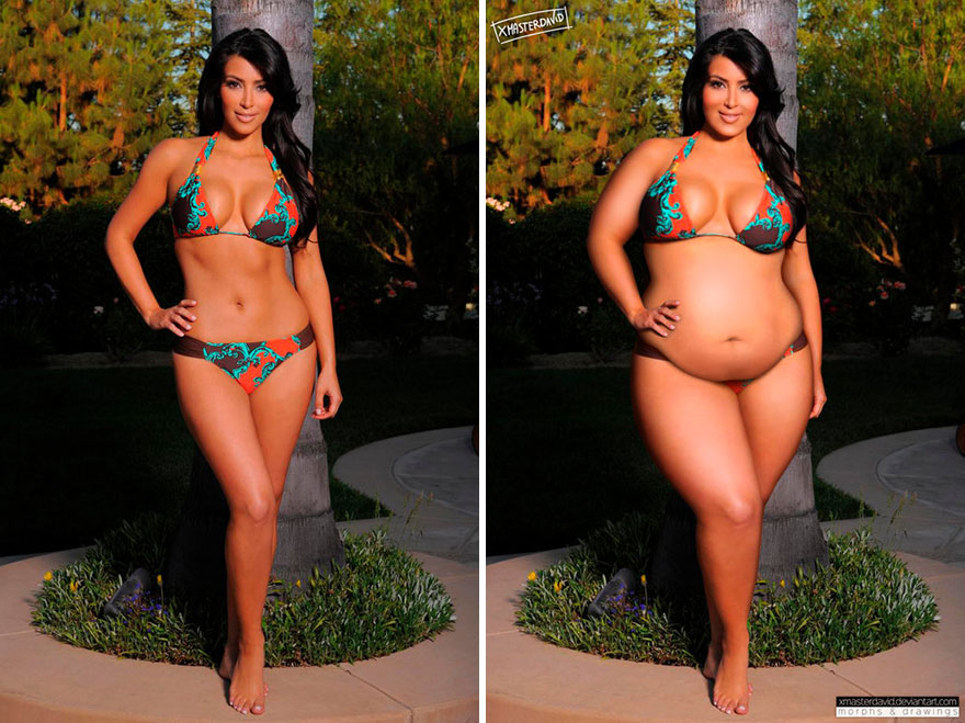 12 Celebrities Photoshopped To Look Fat