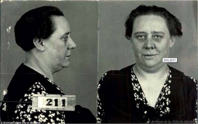 Lina Tony, arrested in December 1941 for owning and operating two brothels on the same road.