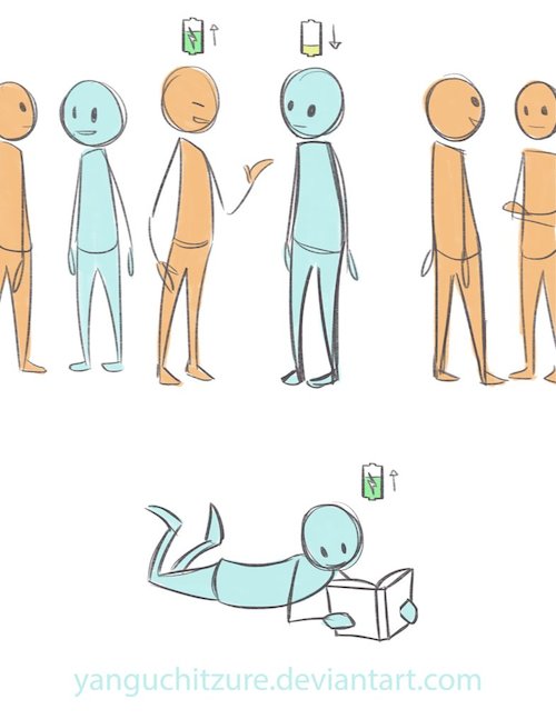 18 Illustrations That Capture What It's Like to Be an Introvert